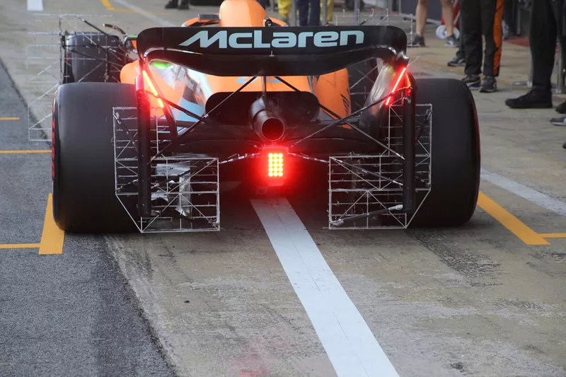 Le diffuseur de la McLaren MCL36 