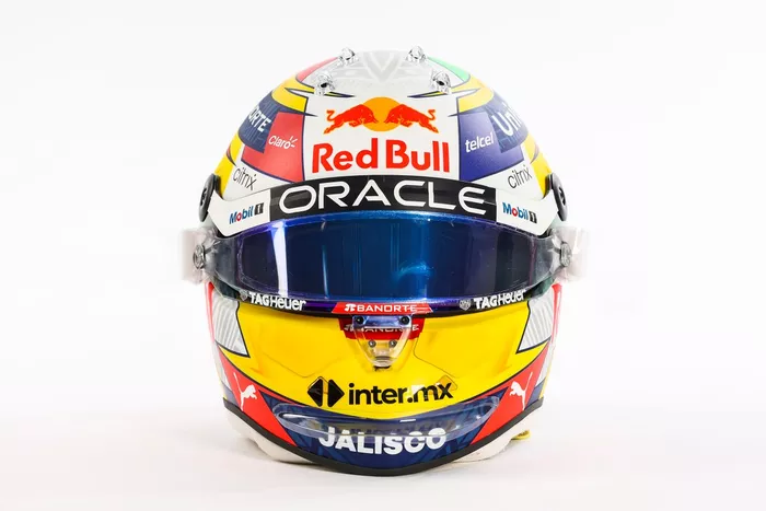 Casco de Sergio Pérez, Red Bull Racing