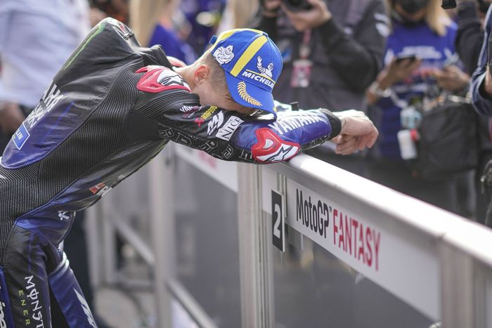 El campeón del mundo Fabio Quartararo, Yamaha Factory Racing
