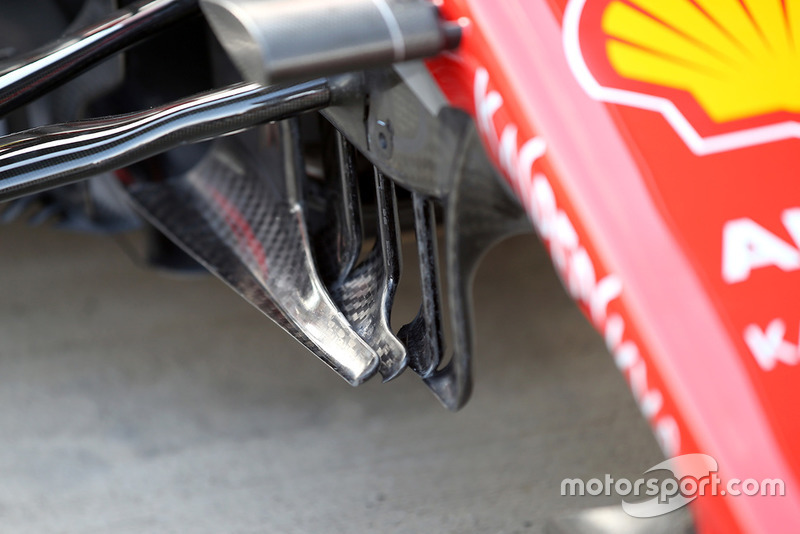 Поворотные лопасти Ferrari SF71H