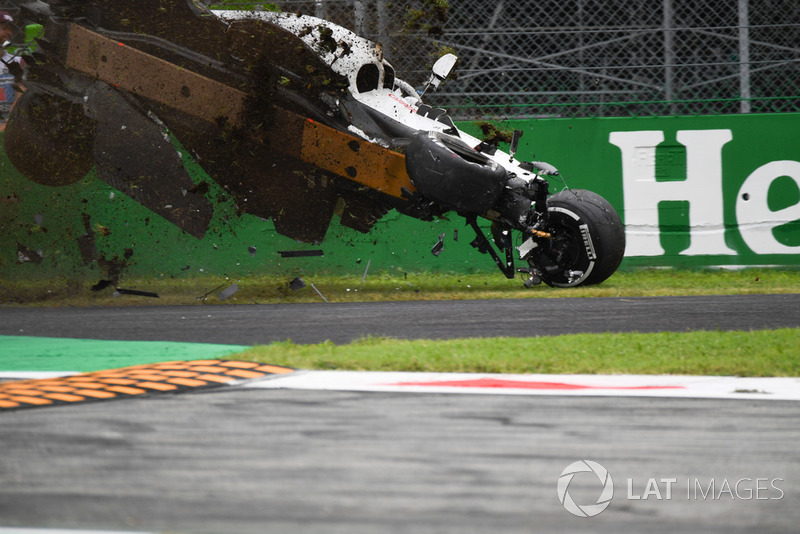 Ericsson na zijn zware crash in de training