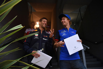 Daniel Ricciardo, Red Bull Racing, Brendon Hartley, Scuderia Toro Rosso