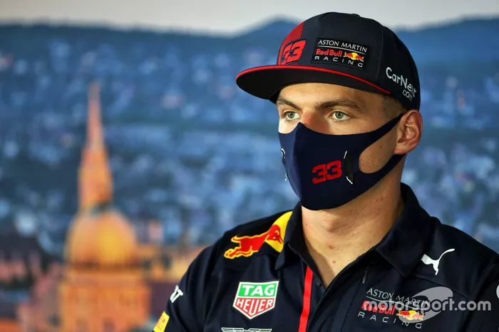 Max Verstappen, Red Bull Racing en la conferencia de prensa
