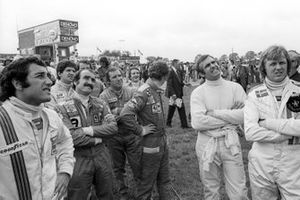 Carlos Pace, Brabham BT44B, Jody Scheckter, Tyrrell 007, Clay Regazzoni, Ferrari 312T, Vittorio Brambilla, March 751 Ford, Patrick Depailler, Tyrrell 007, Niki Lauda, Ferrari 312T, Clay Regazzoni, Ferrari 312T, Ronnie Peterson, Lotus 72E