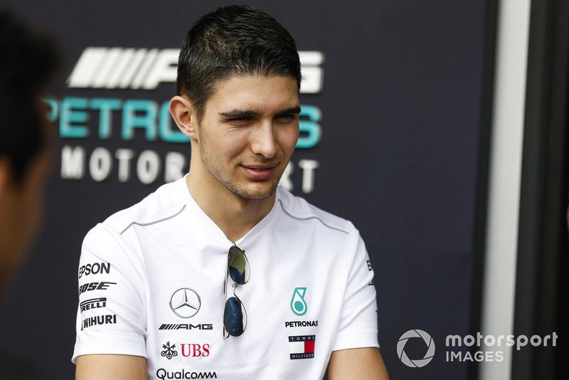 Esteban Ocon, pilote de réserve Mercedes