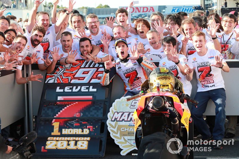 Champion Marc Marquez, Repsol Honda Team