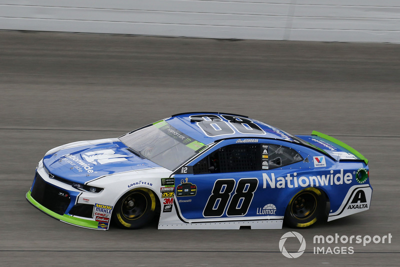 10. Alex Bowman, Hendrick Motorsports, Chevrolet Camaro Nationwide