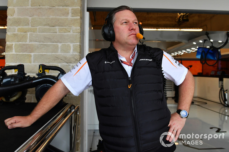 Zak Brown, PDG et directeur exécutif, McLaren Racing 