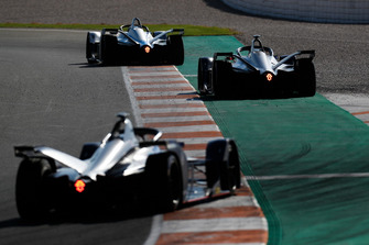 Edoardo Mortara, Venturi Formula E Team, Mitch Evans, Panasonic Jaguar Racing, Jaguar I-Type 3