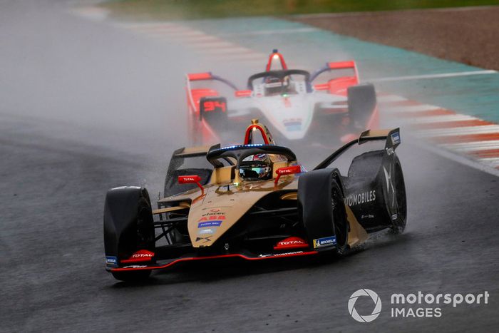 Jean-Eric Vergne, DS TECHEETAH, DS E-Tense FE19 with the new hyper boost LED lights on the halo 