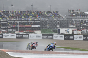 Alex Rins, Team Suzuki MotoGP, sous la pluie