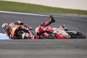Joan Mir, caída Honda HRC