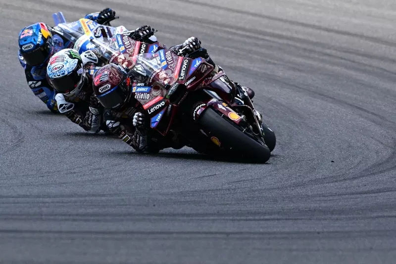 Francesco Bagnaia, Ducati Team, Alex Marquez, Gresini Racing, Marc Marquez, Ducati Team