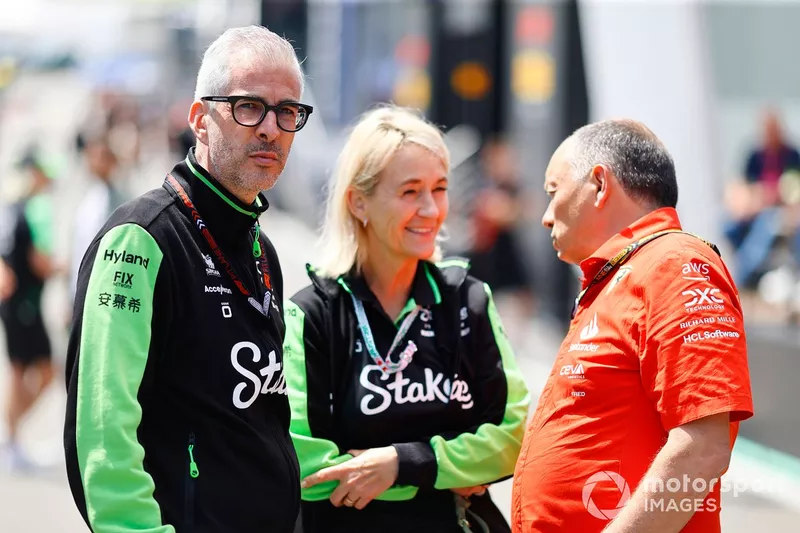Alessandro Alunni Bravi, représentant de l'équipe, Stake F1 Team Kick Sauber 