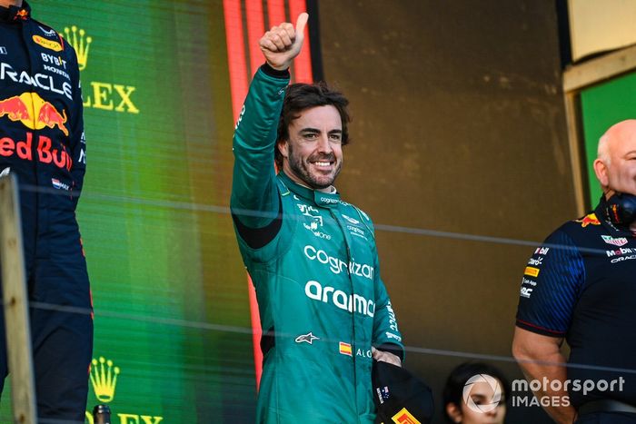 118- Fernando Alonso, 3º en el GP de Australia 2023 con Aston Martin