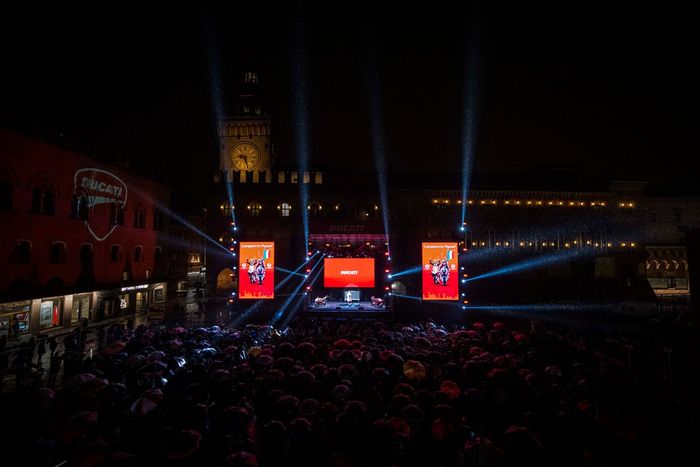 Celebración del año 2022 del Ducati Team 