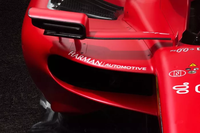 Ferrari SF-23. detalle