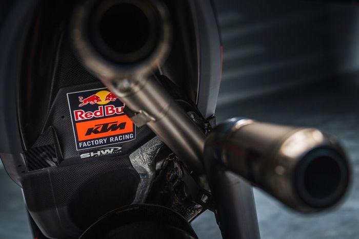 Detalle de la KTM RC16 de MotoGP 2023