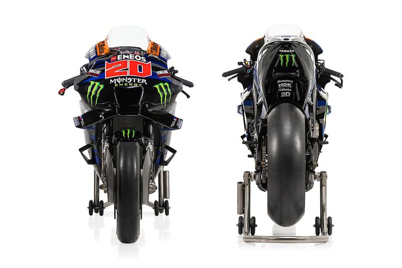 Fabio Quartararo, Yamaha Factory Racing, detalles de la moto