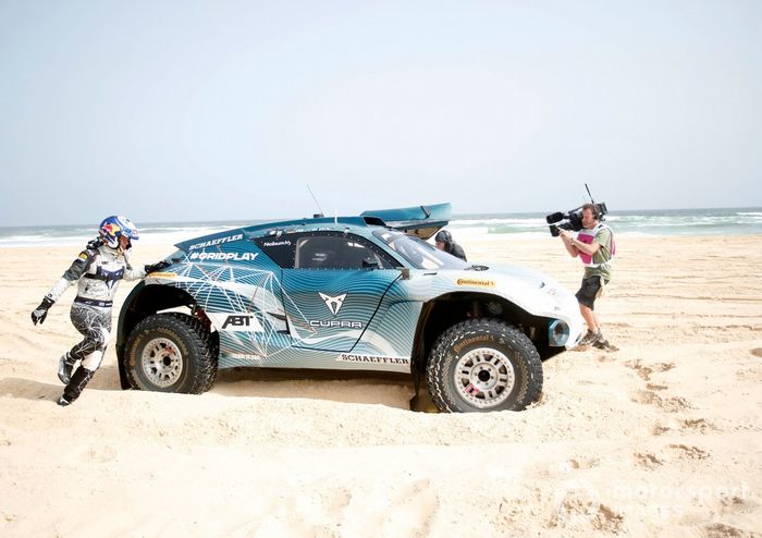 Jutta Kleinschmidt/Mattias Ekstrom, ABT CUPRA XE 