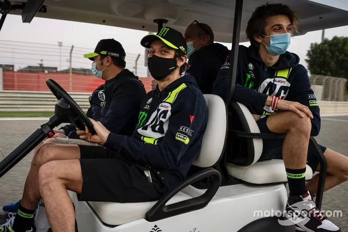 #46 Kessel Racing Monster VR46, Ferrari 488 GT3: Valentino Rossi, Alessio Salucci, Luca Marini