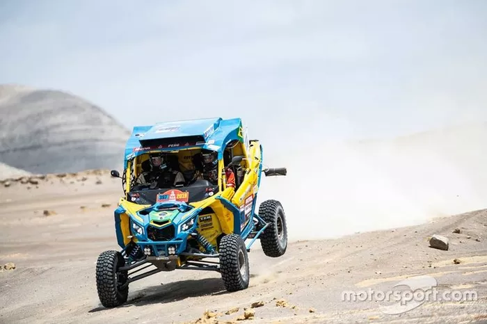 Bruno Varela e Maykel Justo no Dakar 2019