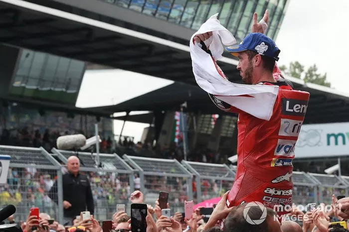 Ganador Andrea Dovizioso, Ducati Team