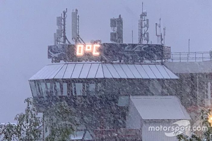 Nieve en Spa-Francorchamps
