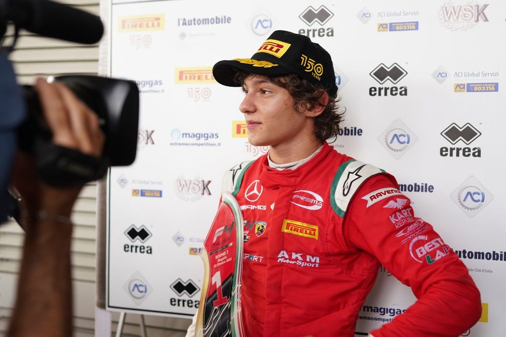 Andrea Kimi Antonelli is 16 years old as he embarks upon his maiden pan-European championship in cars