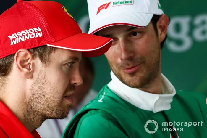Sebastian Vettel e Bruno Senna