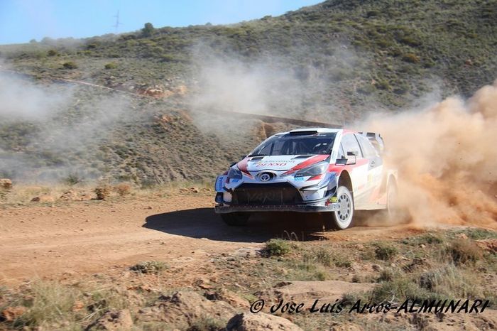 Elfyn Evans, Scott Martin, Toyota Yaris WRC
