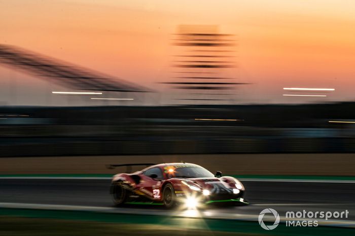 #52 AF Corse Ferrari 488 GTE Evo: Cristoph Ulrich, Steffen Görig, Alexander West