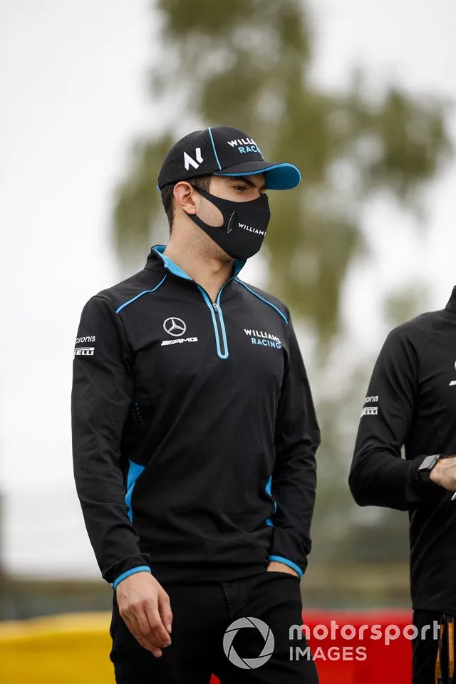 Nicholas Latifi, Williams Racing, recorre la pista