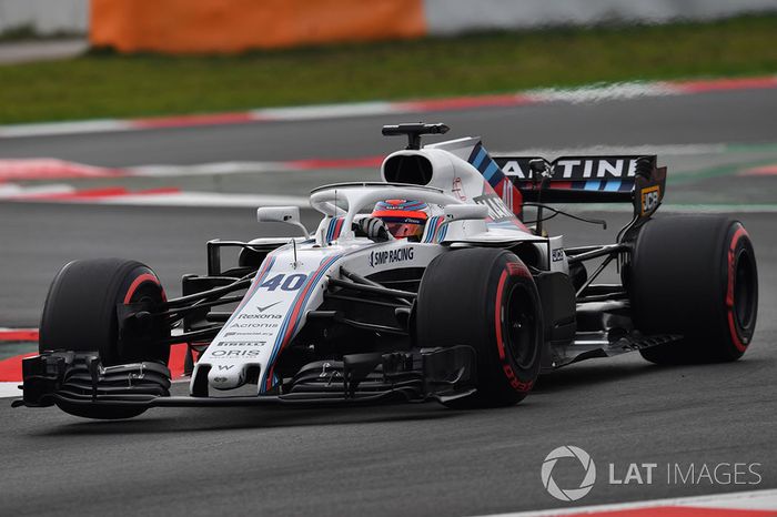 Pruebas en Barcelona 2018 Williams