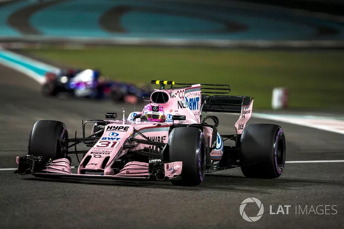 Esteban Ocon, Sahara Force India F1 VJM10 - 2017
