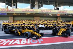 Carlos Sainz Jr., Renault Sport F1 Team y Nico Hulkenberg, Renault Sport F1 Team