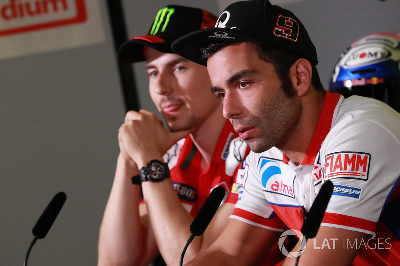 Jorge Lorenzo, Ducati Team, Danilo Petrucci, Pramac Racing