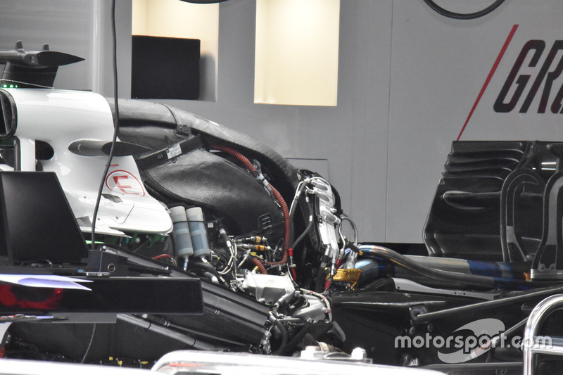 Motor Ferrari del Haas F1 Team VF-18