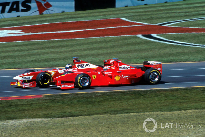 Heinz-Harald Frentzen, Williams Mecachrome FW20 ve Eddie Irvine, Ferrari F300