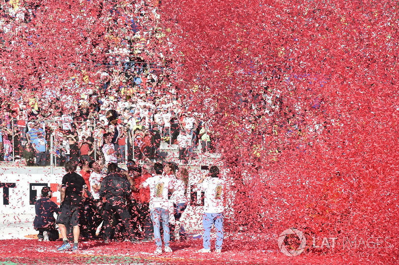 Worldchampion Marc Marquez, Repsol Honda Team celebrate