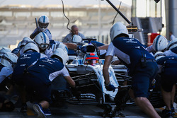 Robert Kubica, Williams FW40, pit stop