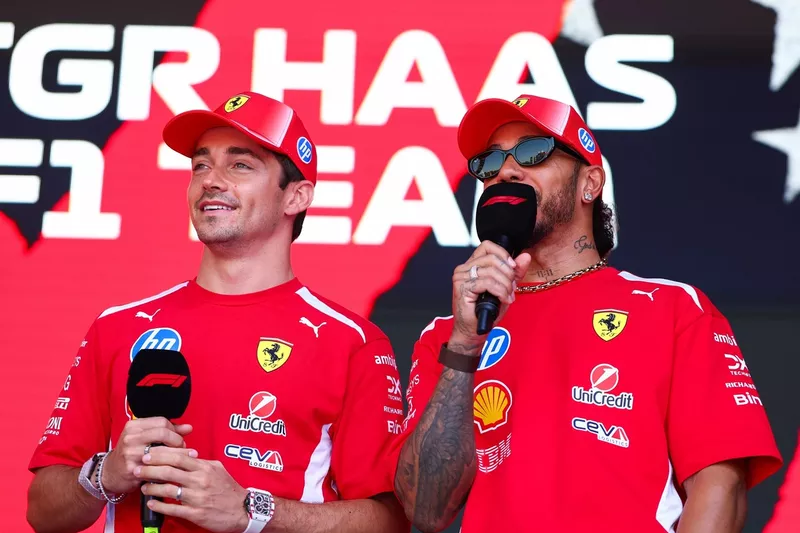 Charles Leclerc, Ferrari, Lewis Hamilton, Ferrari