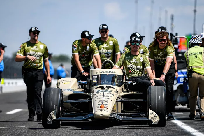  Felix Rosenqvist, Meyer Shank Racing w/ Curb Agajanian Honda