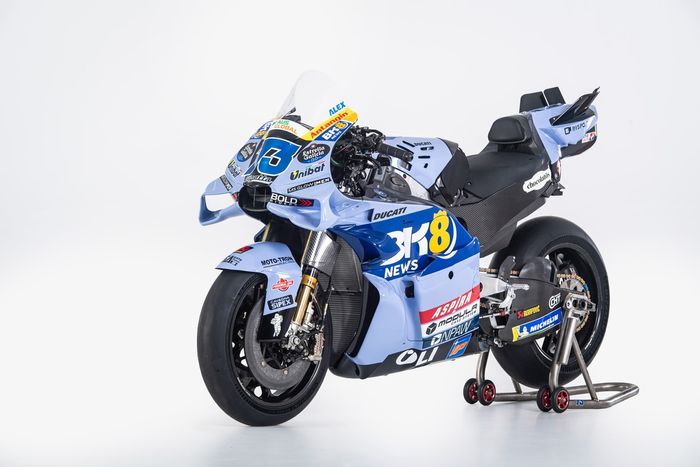 Diseño de Gresini Racing
