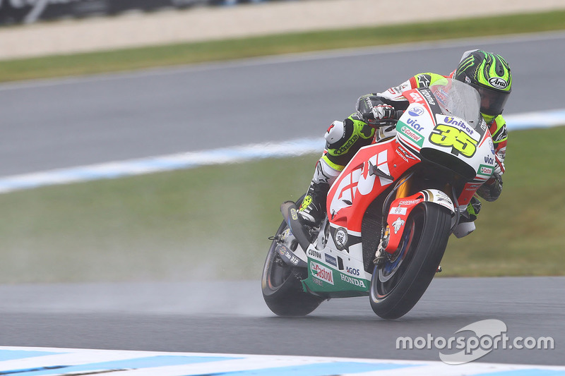 Crutchlow marche sur l'eau