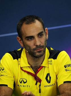 Cyril Abiteboul, Renault Sport F1 Managing Director in the FIA Press Conference