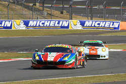 #51 AF Corse Ferrari 488 GTE: Джанмарія Бруно, Джеймс Каладо