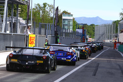 #66 Black Pearl Racing, Ferrari 458 Italia GT3: Steve Parrow, Alexander Mattschull, Daniel Keilwitz