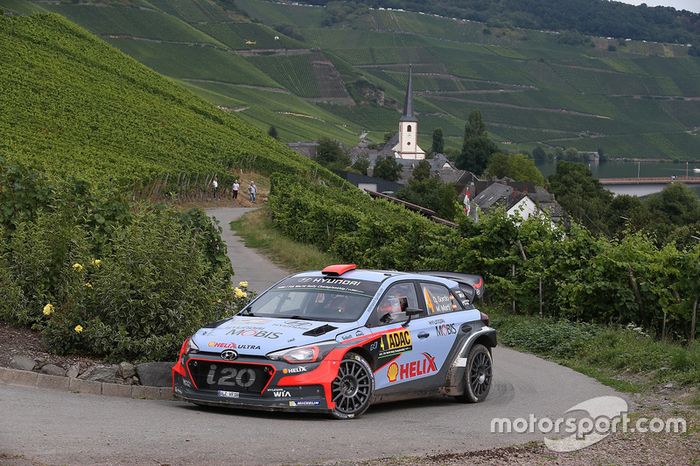 2016: Daniel Sordo, Marc Marti, Hyundai i20 WRC, Hyundai Motorsport