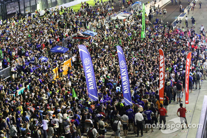 Atmosfera al podio